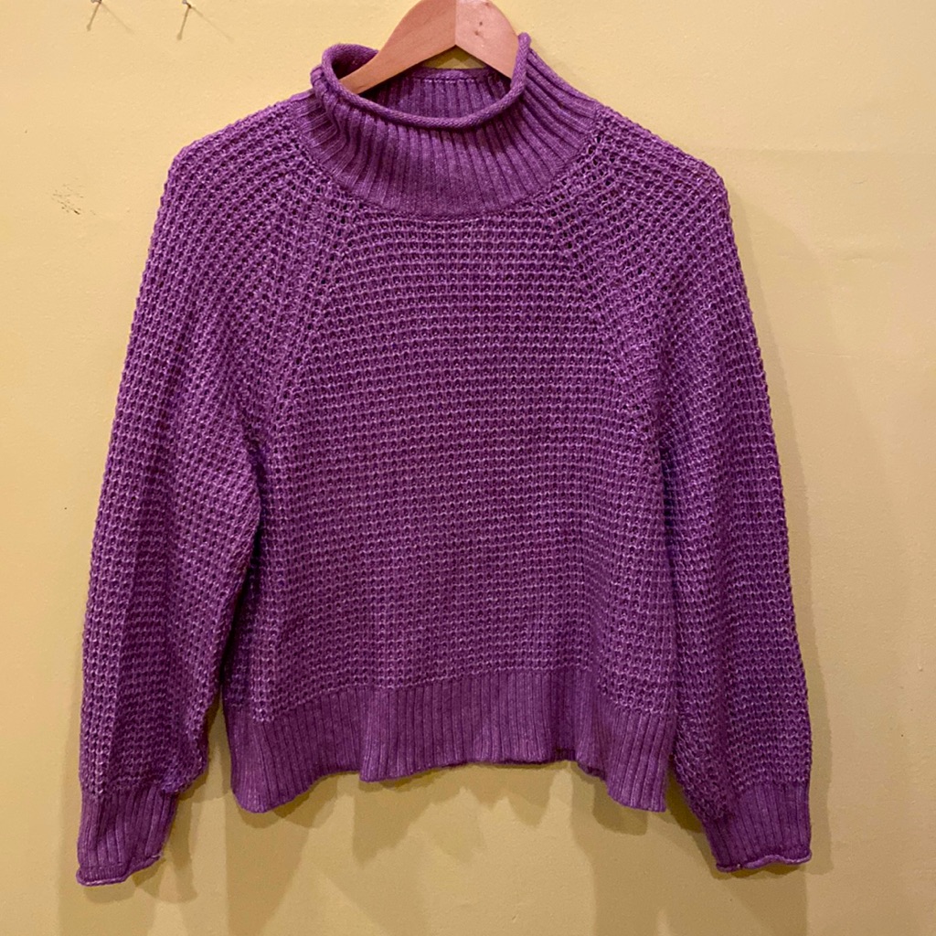 Ae Purple Sweater